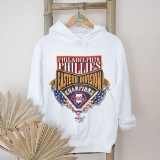 Official 1993 philadelphia phillies eastern Division champs starter mlb T  shirt