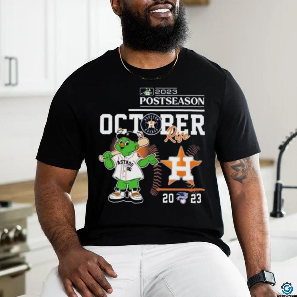 2023 Postseason Houston Astros October Rise 2 Sided Shirt - TeeBlissful