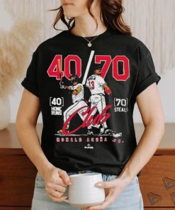 Official 40 70 Club Ronald Acuna Jr Atlanta MLBPA T Shirt