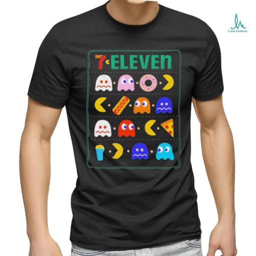 Official 7 Eleven Pac Man T Shirt