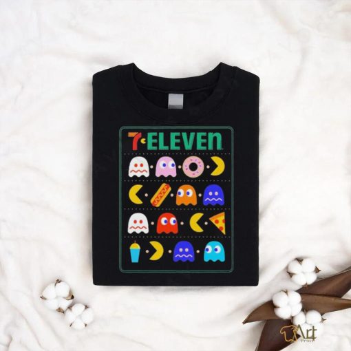 Official 7 Eleven Pac Man T Shirt