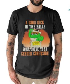 Official A Good Kick In The Balls Oscar Shirt