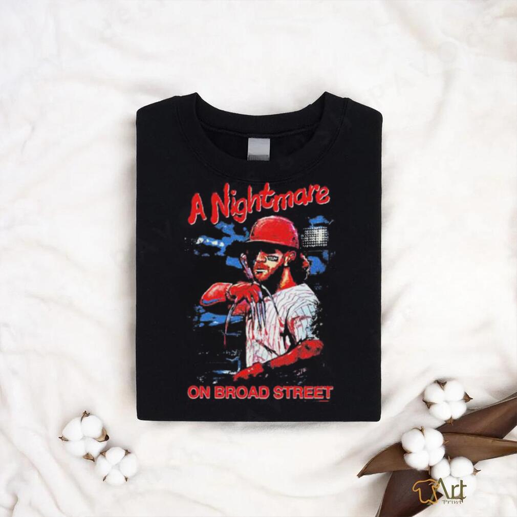 A Nightmare On Broad Steet Bryce Harper Shirt, hoodie, sweater