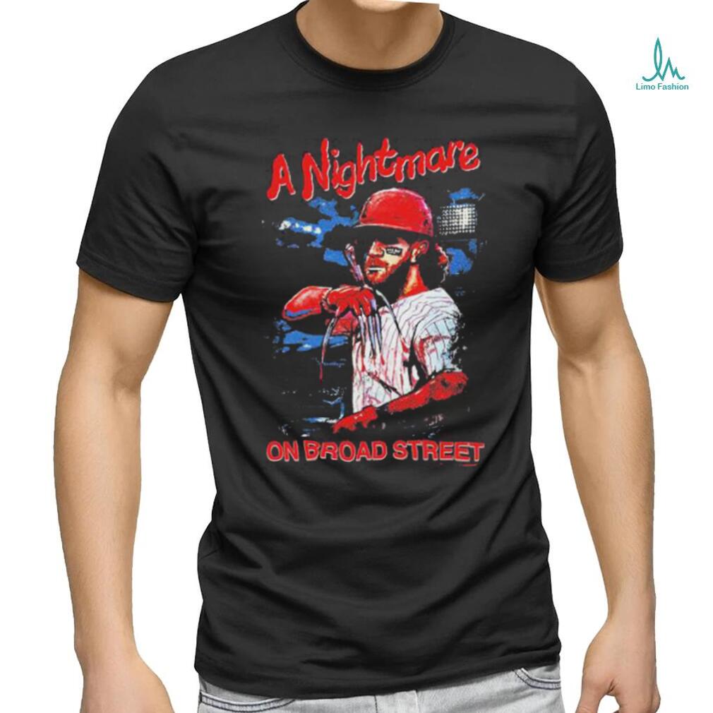 A Nightmare On Broad Steet Bryce Harper Shirt, hoodie, sweater