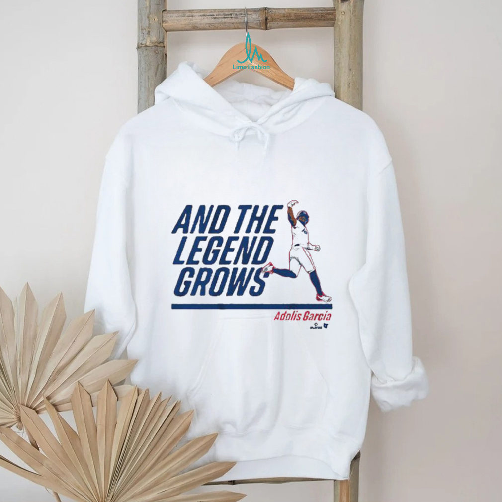 Official Adolis Garcia And The Legend Grows T Shirt Official Adolis Garcia And The Legend Grows T Shirt