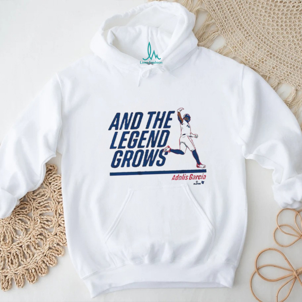 Official Adolis Garcia And The Legend Grows T Shirt Official Adolis Garcia And The Legend Grows T Shirt