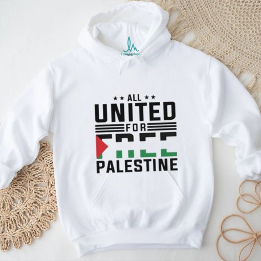 Official All United for Free Palestine T Shirt