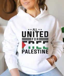 Official All United for Free Palestine T Shirt