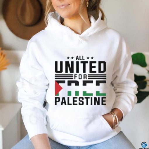 Official All United for Free Palestine T Shirt