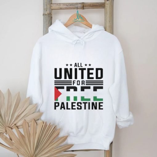 Official All United for Free Palestine T Shirt