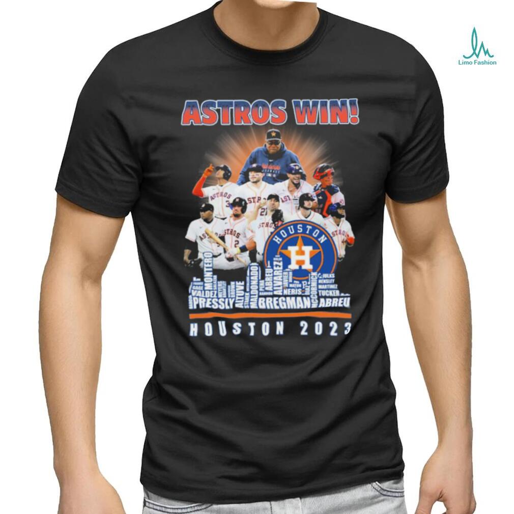 Astros Win! Houston 2023 Unisex T Shirt - Limotees