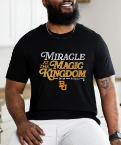 Official Baylor Football Miracle At The Magic Kingdom Shirt