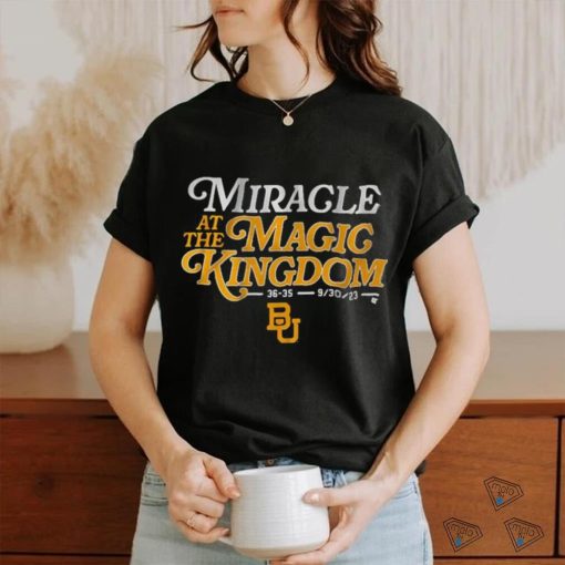 Official Baylor Football Miracle At The Magic Kingdom Shirt