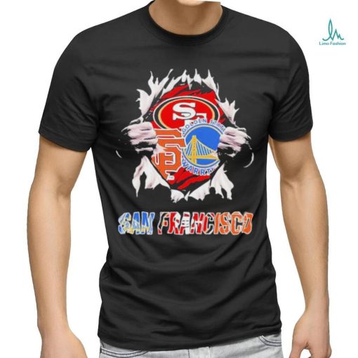 Official Blood Inside Me San Francisco 49ers T Shirt