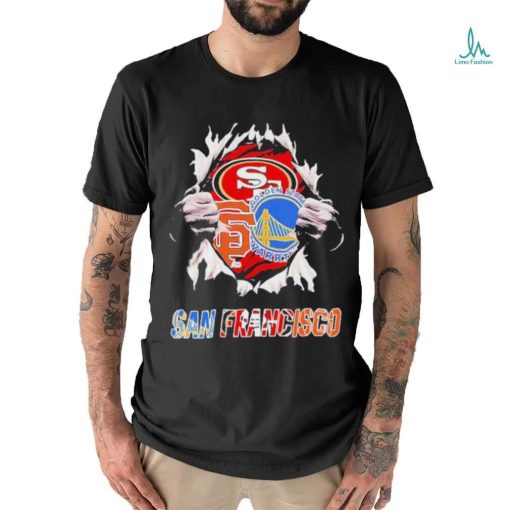 Official Blood Inside Me San Francisco 49ers T Shirt