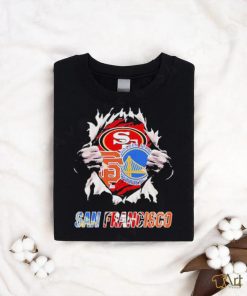 Official Blood Inside Me San Francisco 49ers T Shirt