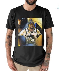 Official Bring It Home 2023 NBA Champions Denver Nuggets X Kentavious Caldwell Pope Unisex T Shirt