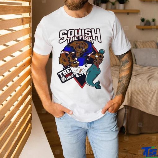 Official Buffalo Bills Squish The Fish The Unbillievable New Mascot Shirt