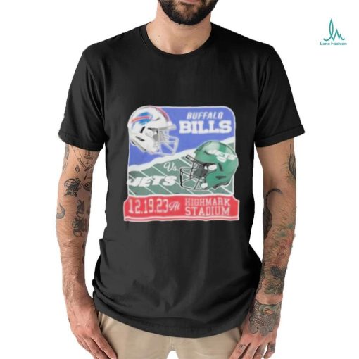 Official Buffalo Bills Vs New York Jets November 19 2023 At Highmark Stadium Helmet Shirt