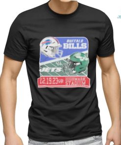 Official Buffalo Bills Vs New York Jets November 19 2023 At Highmark Stadium Helmet Shirt