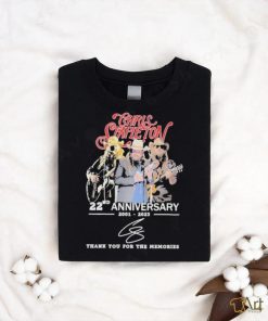 Official Chris Stapleton 22Nd Anniversary 2001 2023 Thank You for the memories signature Shirt