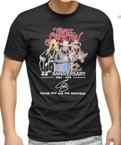 Official Chris Stapleton 22Nd Anniversary 2001 2023 Thank You for the memories signature Shirt