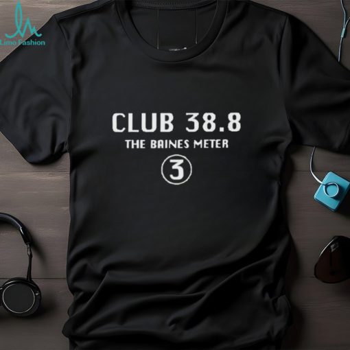 Official Club 38.8 The Baines Meter T shirt