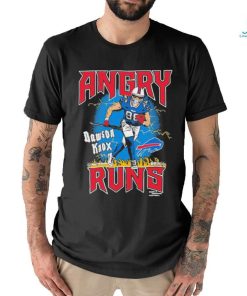 Official Dawson Knox Angry Runs Shirt