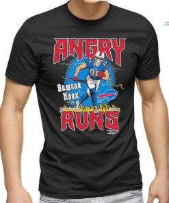 Official Dawson Knox Angry Runs Shirt
