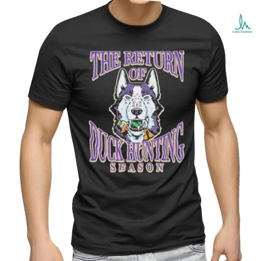 Official Duck Tee The Return Of Duck Hunting Season Shirt