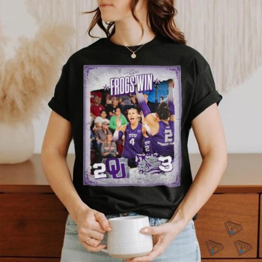 Official Frogs Win 2023 Poster Shirt