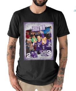 Official Frogs Win 2023 Poster Shirt