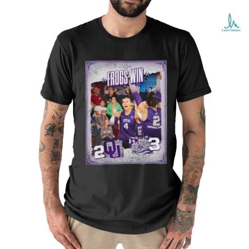 Official Frogs Win 2023 Poster Shirt