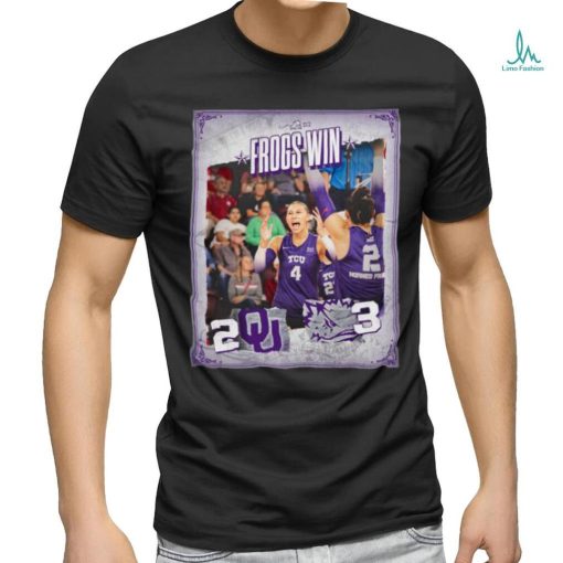 Official Frogs Win 2023 Poster Shirt