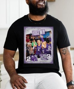 Official Frogs Win 2023 Poster Shirt