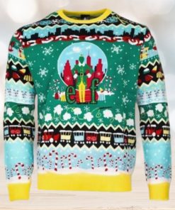 Official Funny Elf Ugly Christmas Sweater