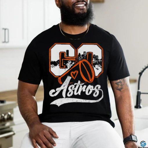 Official Go Cheer Astros Houston Baseball T Shirt