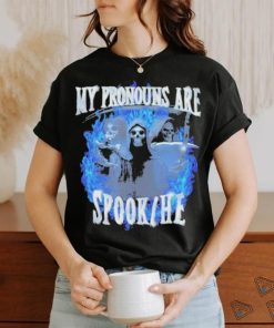 Official Got Funny My Pronouns Are Spook He Shirt