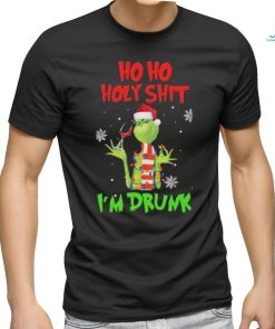 Official Grinch Christmas Ho Ho Holy Shit I’m Drunk Shirt