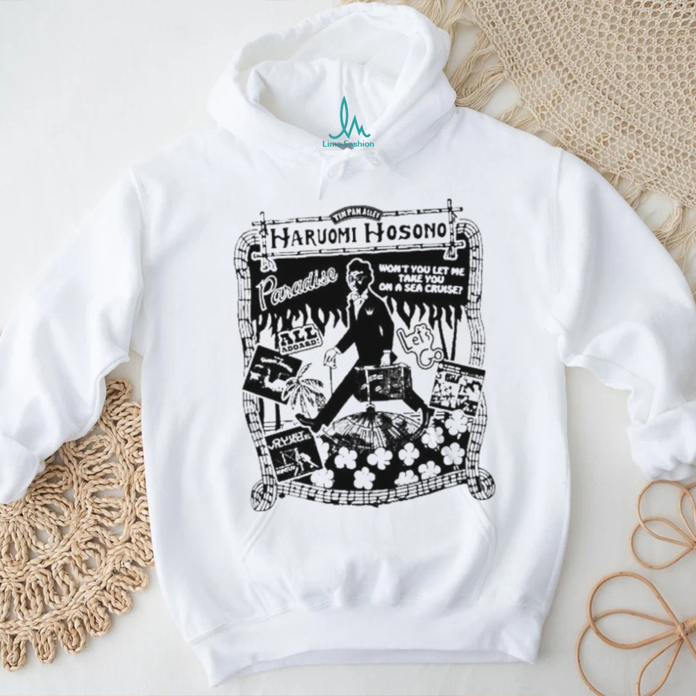 Official Haruomi Hosono Paradise Won’t You Let Me Take You On A Sea Cruise T Shirt Official Haruomi Hosono Paradise Won’t You Let Me Take You On A Sea Cruise T Shirt