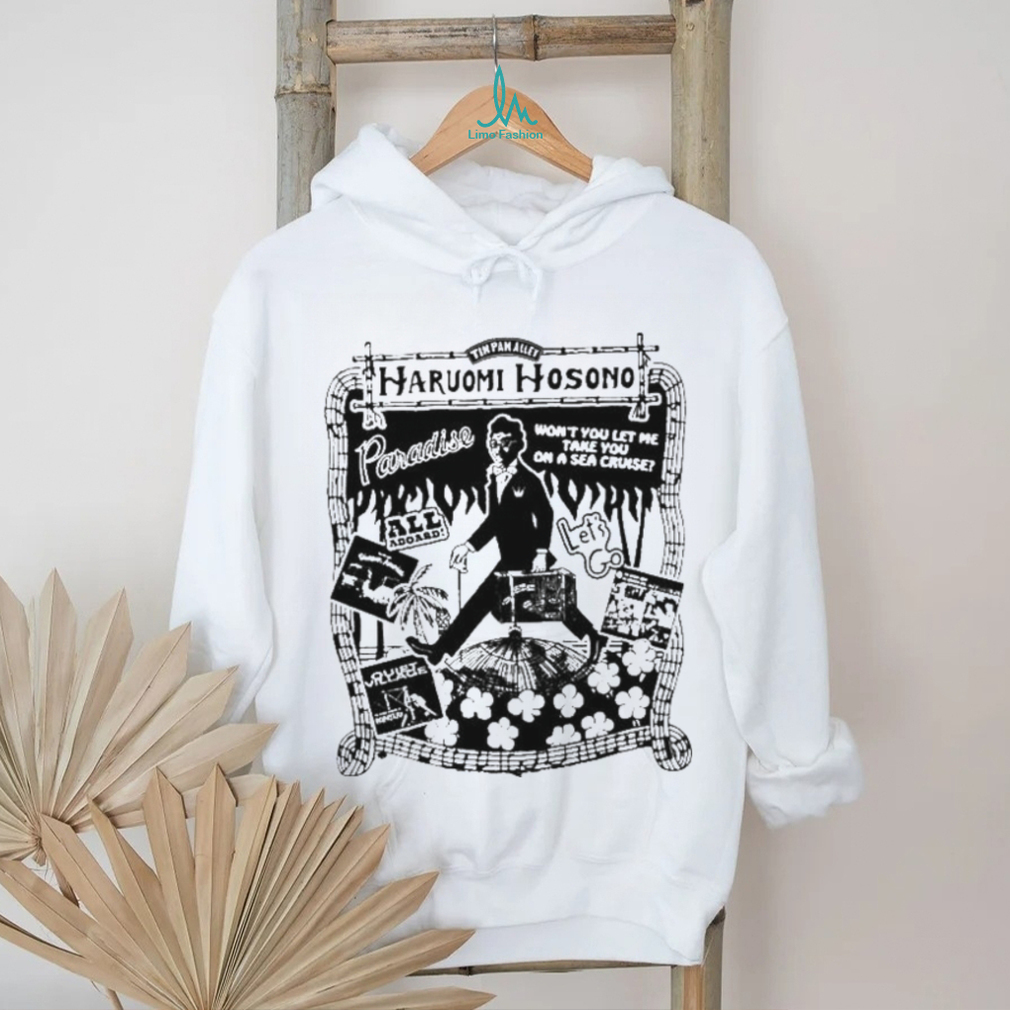 Official Haruomi Hosono Paradise Won’t You Let Me Take You On A Sea Cruise T Shirt Official Haruomi Hosono Paradise Won’t You Let Me Take You On A Sea Cruise T Shirt