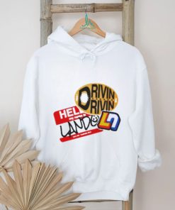 Official Hello My Name Is Lando Driven Race 100 Shirt