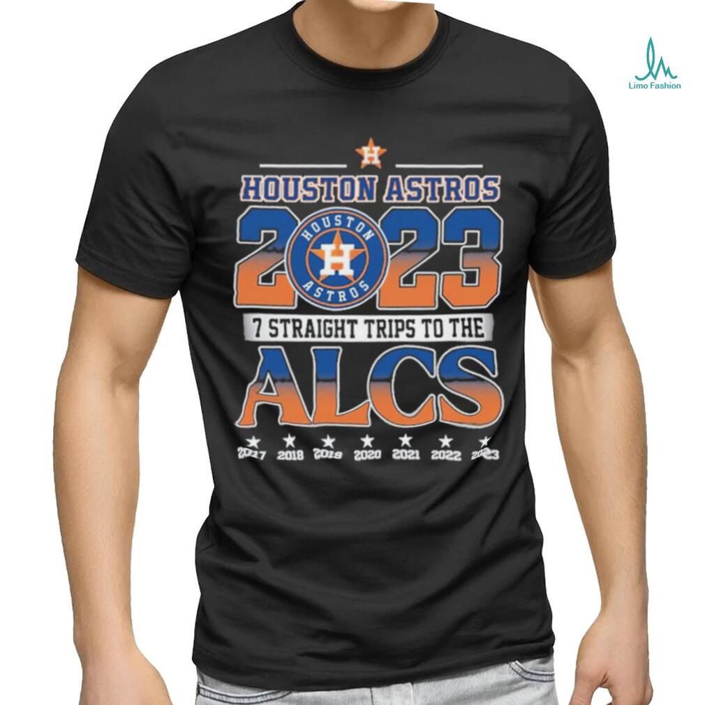Official Houston Astros 2023 7 Straight trips to the Alcs Shirt - Limotees