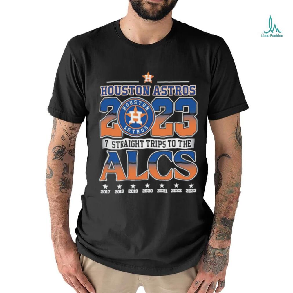 Official Houston Astros 2023 7 Straight trips to the Alcs Shirt - teejeep