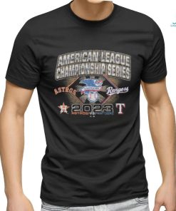 Official Houston Astros Vs Texas Rangers ’47 2023 ALCS Matchup Franklin T Shirt