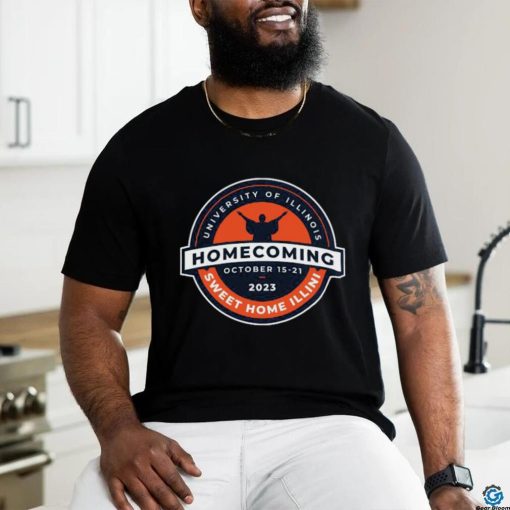 Official Illinois Homecoming Sweet Home Illini 2023 T Shirt