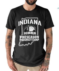 Official Indiana Igbrr Preseason Prospect Camp Shirt
