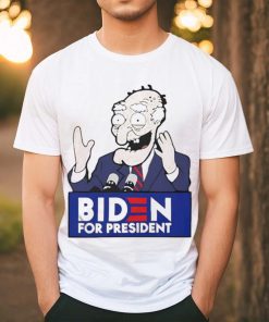 Official Joe Biden Face Cartoon Biden For President Shirt