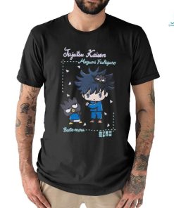 Official Jujutsu Kaisen X Hello Kitty And Friends Badtz Maru & Megumi Fushiguro T Shirts