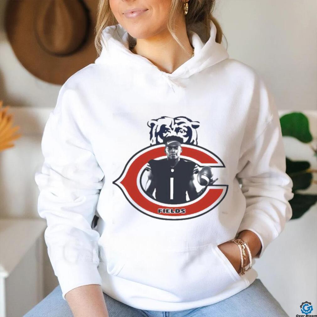 Official chicago Bears Justin Fields T-Shirt, hoodie, tank top, sweater and  long sleeve t-shirt